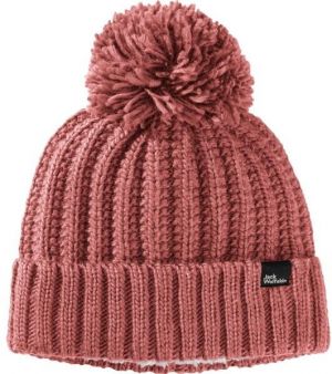 Jack Wolfskin HIGHLOFT KNIT BEANIE W Dámska zimná čiapka, červená, veľkosť