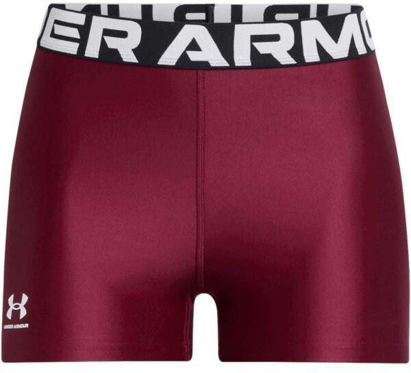 Under Armour AUTHENTICS Dámske šortky, vínová, veľkosť