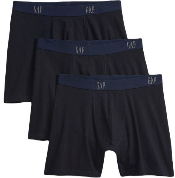 GAP V-3PK BASIC Pánske trenírky, čierna, veľkosť