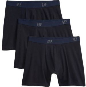 GAP V-3PK BASIC Pánske trenírky, čierna, veľkosť