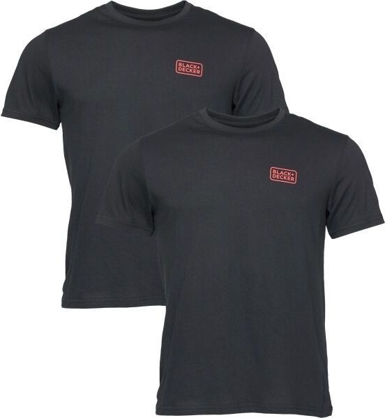 BLACK & DECKER T-SHIRT Pánske tričko, čierna, veľkosť
