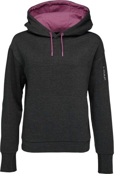 LOAP EBMARA Dámska mikina, tmavo sivá, veľkosť