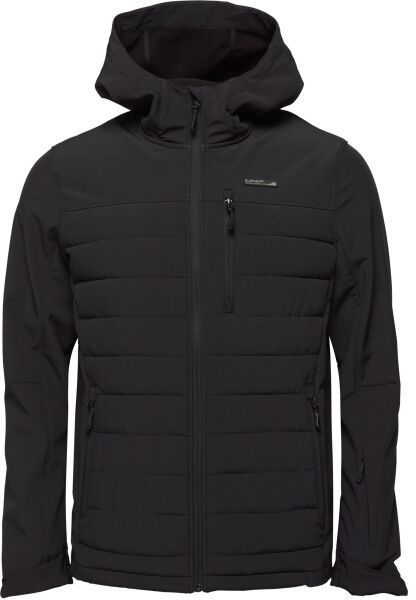 LOAP LUHEL Pánska lyžiarska bunda, čierna, veľkosť