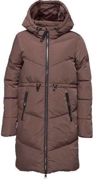 LOAP TARA Dámsky kabát, hnedá, veľkosť