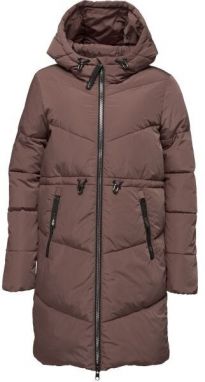 LOAP TARA Dámsky kabát, hnedá, veľkosť