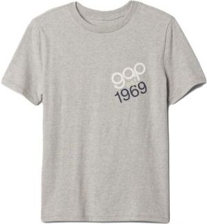 GAP BETTER Chlapčenské tričko, sivá, veľkosť