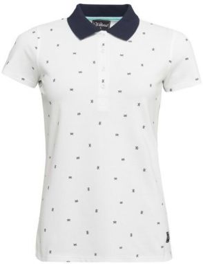 Willard LILOU Dámske polo tričko, biela, veľkosť