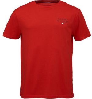 Tommy Hilfiger TH ORIGINAL-CN SS TEE LOGO Pánske tričko, červená, veľkosť S