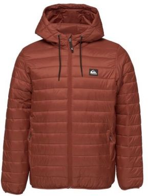 Quiksilver SCALY HOOD Pánska bunda, oranžová, veľkosť