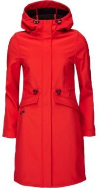 LOAP LUNARA Dámsky softshellový kabát, červená, veľkosť