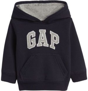 GAP PULLOVER LOGO Chlapčenská mikina, tmavo modrá, veľkosť