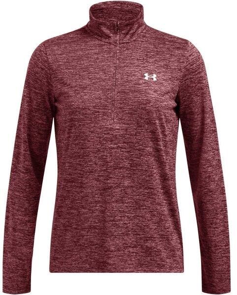 Under Armour TECH TWIST Dámske tričko, vínová, veľkosť S