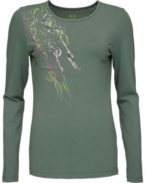 LOAP ABMORA Dámske tričko, zelená, veľkosť