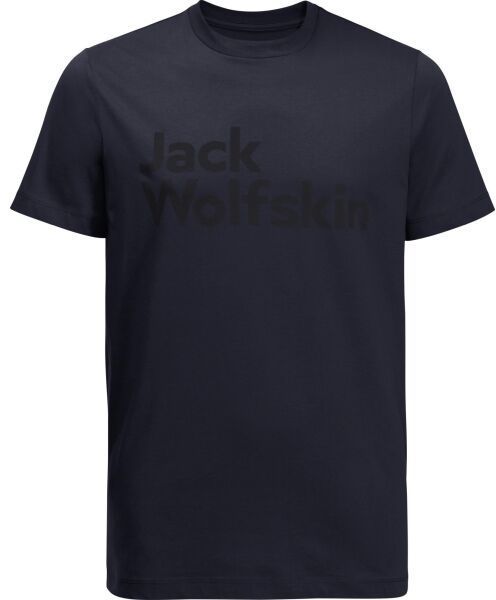 Jack Wolfskin BRAND T M Pánske tričko, tmavo modrá, veľkosť