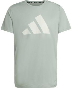adidas RUN IT TEE Pánske tričko, sivá, veľkosť