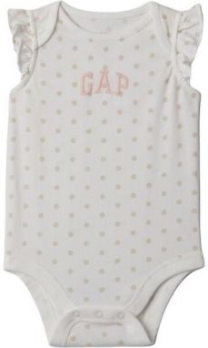 GAP BAS LOGO Detské body, biela, veľkosť