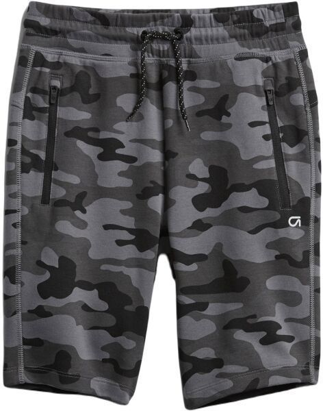 GAP FIT TECH Chlapčenské kraťasy, tmavo sivá, veľkosť