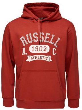 Russell Athletic JOHNY Pánska mikina, oranžová, veľkosť