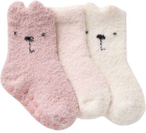 GAP COZY 3PK SOCKS Detské ponožky, biela, veľkosť