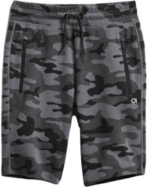 GAP FIT TECH Chlapčenské kraťasy, tmavo sivá, veľkosť