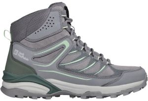 Jack Wolfskin CROSS TRAIL MID W Dámska outdoorová obuv, tmavo sivá, veľkosť 40.5