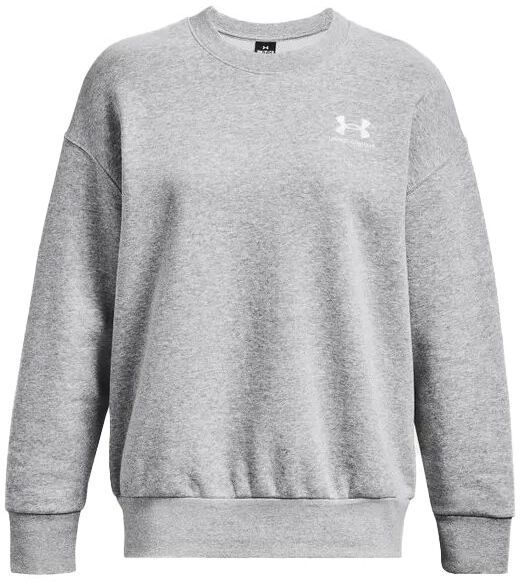Under Armour ESSENTIAL FLC OS CREW Dámska mikina, sivá, veľkosť L
