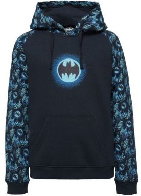 Warner Bros BATMAN POWER HOODIE Chlapčenská mikina, tmavo modrá, veľkosť 140-146