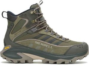 Merrell MOAB SPEED 2 THERMO MID WP Pánska outdoorová obuv, khaki, veľkosť 46.5