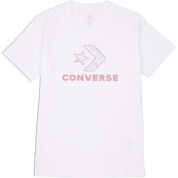 Converse SEASONAL STAR CHEVRON Dámske tričko, biela, veľkosť