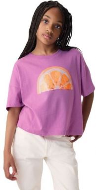 GAP BOXY Dievčenské tričko, fialová, veľkosť