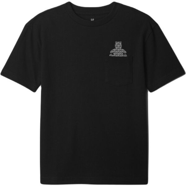GAP BRANNAN Chlapčenské tričko, čierna, veľkosť