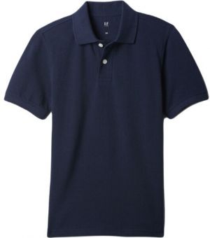 GAP PIQUE Chlapčenské tričko, tmavo modrá, veľkosť