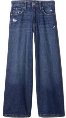 GAP BAGGY Dievčenské džínsy, tmavo modrá, veľkosť 5Y
