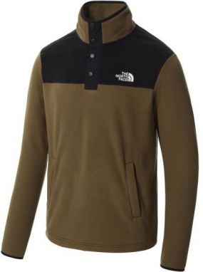 The North Face HOMESAFE M Pánska flísová mikina, khaki, veľkosť
