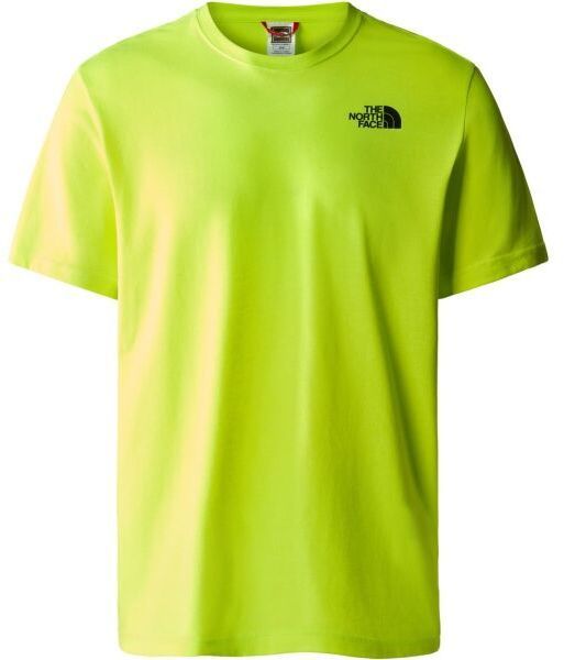 The North Face RED BOX M Pánske tričko s krátkym rukávom, reflexný neón, veľkosť