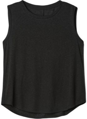 GAP V-SL LINEN Dámsky top, čierna, veľkosť