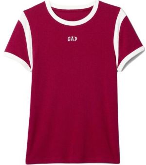 GAP SS ABBRV LOGO Dámske tričko, vínová, veľkosť