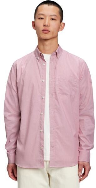 GAP ECO COOL MAX POP BAS Pánska košeľa, ružová, veľkosť