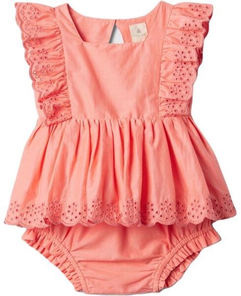 GAP BABY Dievčenské šaty, lososová, veľkosť