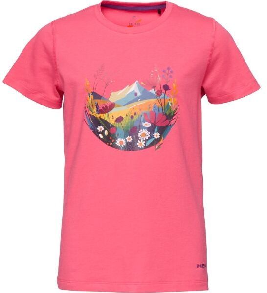 Head FLORIE Dievčenské tričko, ružová, veľkosť 140-146