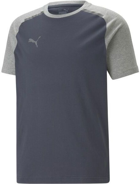 Puma TEAMCUP CASUALS TEE Futbalové tričko, tmavo modrá, veľkosť