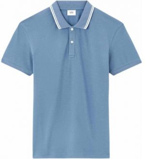 CELIO LEPRIME Pánske polo tričko, svetlomodrá, veľkosť