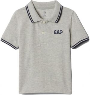 GAP PIQUE POLO 24 Detské tričko, sivá, veľkosť 4Y