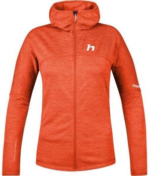 Hannah MEDA HOODY Dámska funkčná mikina, oranžová, veľkosť