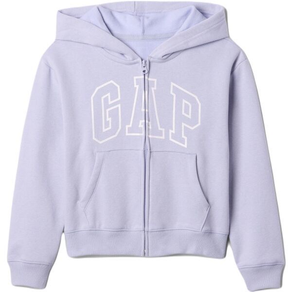 GAP V-FA LOGO Dievčenská mikina, fialová, veľkosť