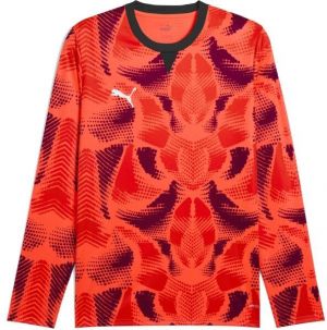 Puma TEAMTARGET GL LS JERSEY Pánsky brankársky dres, červená, veľkosť