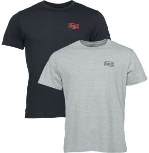 BLACK & DECKER T-SHIRT Pánske tričko, čierna, veľkosť