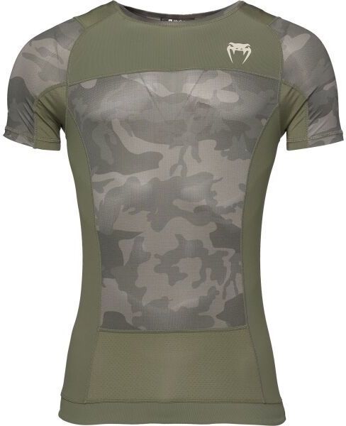 Venum G-FIT AIR RASHGUARD Pánske športové tričko, khaki, veľkosť