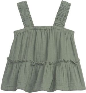 GAP BABY Detský top, khaki, veľkosť 4Y