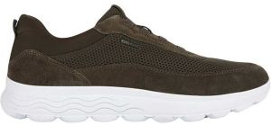 Geox U SPHERICA Pánska voľnočasová obuv, khaki, veľkosť